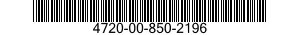 4720-00-850-2196  4720008502196 008502196