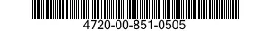 4720-00-851-0505  4720008510505 008510505