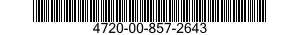 4720-00-857-2643  4720008572643 008572643