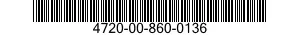 4720-00-860-0136  4720008600136 008600136