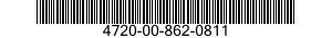 4720-00-862-0811  4720008620811 008620811