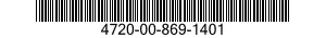 4720-00-869-1401 HOSE ASSEMBLY,NONMETALLIC 4720008691401 008691401