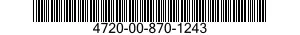 4720-00-870-1243  4720008701243 008701243
