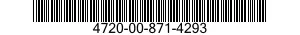 4720-00-871-4293  4720008714293 008714293