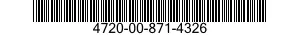 4720-00-871-4326  4720008714326 008714326