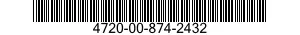 4720-00-874-2432  4720008742432 008742432