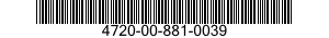 4720-00-881-0039  4720008810039 008810039