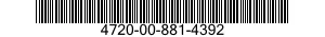 4720-00-881-4392  4720008814392 008814392