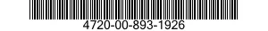 4720-00-893-1926  4720008931926 008931926