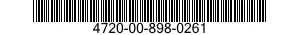 4720-00-898-0261  4720008980261 008980261