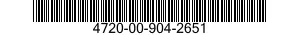 4720-00-904-2651  4720009042651 009042651