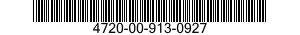 4720-00-913-0927  4720009130927 009130927