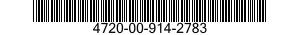4720-00-914-2783  4720009142783 009142783
