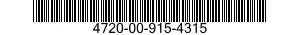 4720-00-915-4315  4720009154315 009154315