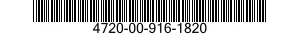 4720-00-916-1820  4720009161820 009161820
