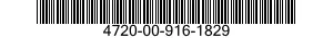4720-00-916-1829  4720009161829 009161829