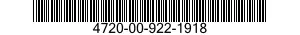 4720-00-922-1918  4720009221918 009221918