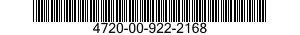 4720-00-922-2168  4720009222168 009222168