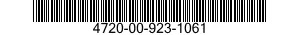4720-00-923-1061 HOSE ASSEMBLY,NONMETALLIC 4720009231061 009231061