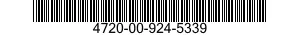 4720-00-924-5339  4720009245339 009245339