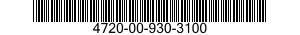 4720-00-930-3100 HOSE,PREFORMED 4720009303100 009303100