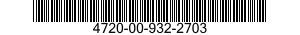 4720-00-932-2703  4720009322703 009322703