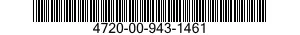 4720-00-943-1461  4720009431461 009431461