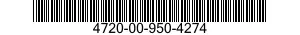 4720-00-950-4274  4720009504274 009504274