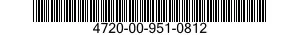 4720-00-951-0812  4720009510812 009510812