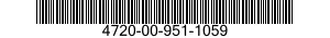 4720-00-951-1059  4720009511059 009511059