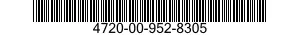 4720-00-952-8305  4720009528305 009528305