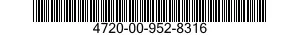 4720-00-952-8316  4720009528316 009528316