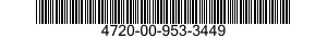 4720-00-953-3449  4720009533449 009533449