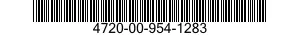 4720-00-954-1283  4720009541283 009541283