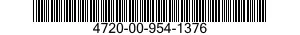 4720-00-954-1376  4720009541376 009541376