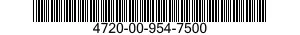 4720-00-954-7500  4720009547500 009547500