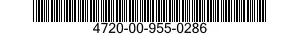 4720-00-955-0286 HOSE,PREFORMED 4720009550286 009550286