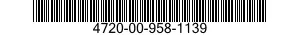 4720-00-958-1139  4720009581139 009581139