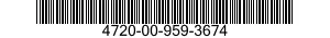 4720-00-959-3674  4720009593674 009593674