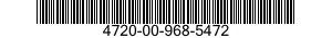 4720-00-968-5472  4720009685472 009685472