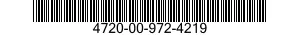 4720-00-972-4219  4720009724219 009724219