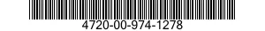 4720-00-974-1278  4720009741278 009741278