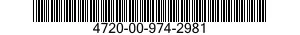 4720-00-974-2981  4720009742981 009742981