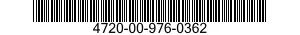 4720-00-976-0362  4720009760362 009760362