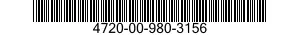 4720-00-980-3156  4720009803156 009803156