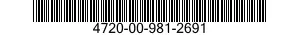 4720-00-981-2691  4720009812691 009812691