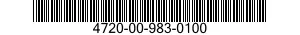 4720-00-983-0100  4720009830100 009830100