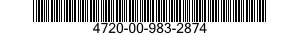 4720-00-983-2874  4720009832874 009832874