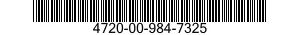 4720-00-984-7325  4720009847325 009847325