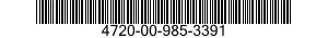 4720-00-985-3391  4720009853391 009853391
